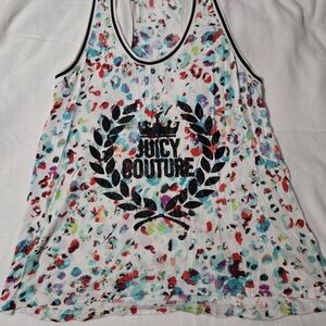 Juicy Couture Colorful Graphic Tank Top